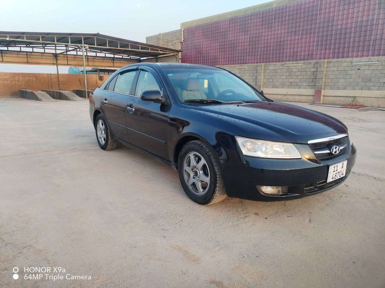هونداي سوناتا 2006
6 سلندر
كير ومحرك تبريد  كفاله
صبغ اقل حزام
رقم بغداد انكليزي جديد سنوية بأسمي شخصيا
رقم وسنوية وخزة جدد
ترايك للبصرة
السعر 80 وبيها مجال للطيبين
مكان السيارة صلاح الدين بلد
***********
***********

نص مكتوب في الصور:
- HONOR X9a
- 64MP Triple Camera