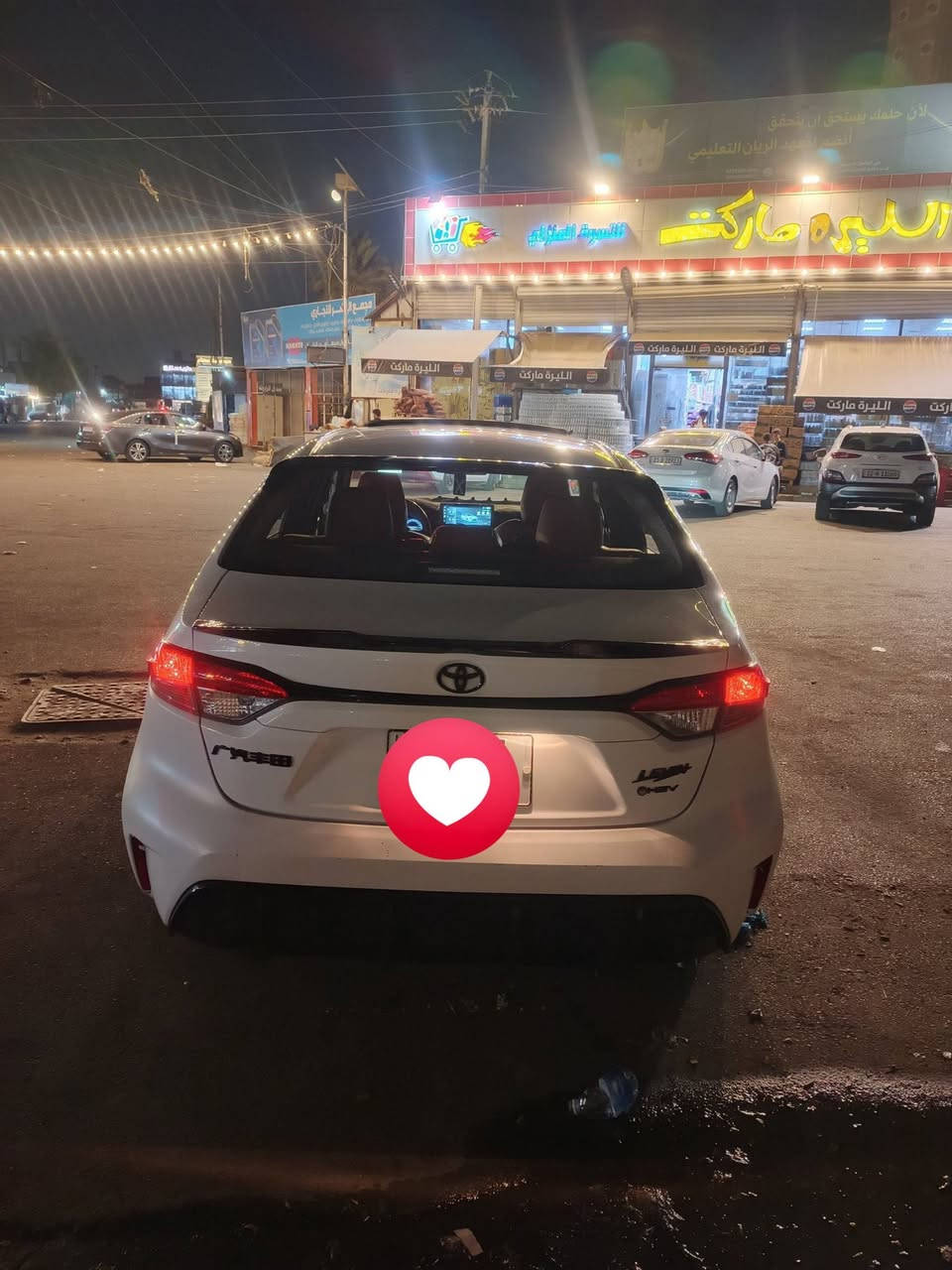 ‏سلام عليكم   بيع مستعجل
‏السعر. 160وبيه مجال حك الجيه🔥🔥
‏كورلا  خليجي شكل الامريكي  هايبرد s بلاك ادشن  موديل2025 السيارة ماشية 40 السيارةجديدة بمعنى الكلمة  مكاني بغداد  للستسفار***********  
‏
‏لمواصفات📍
‏داخل مشمشي جلد + كشن السايق كهرباء 
‏‏حساس امامي + حساس خلفي  
‏بصمه
‏‏مكينه 1800 هايبرد شحن ذاتي
‏‏سلايت
‏‏رادار + تحديد مسار طريق + قيادة ذاتيه 
‏‏قرائة علامات الطريق المرورية
‏‏بصمة تشغيل + دخول ذكي  يدة الباب 
‏‏هاندر بريك بصمة + اوتو هولد 
‏‏  
‏‏شاشه اربع كامرات +تبريد بيانو + كامره خلفيه دوارة 
‏‏تبريد قطعتين 
‏‏لايت زينون
‏تحكم ستيرن جهتين
‏زرع لد داخلي 
‏كاعيه مغلفه داخله + جنطه
