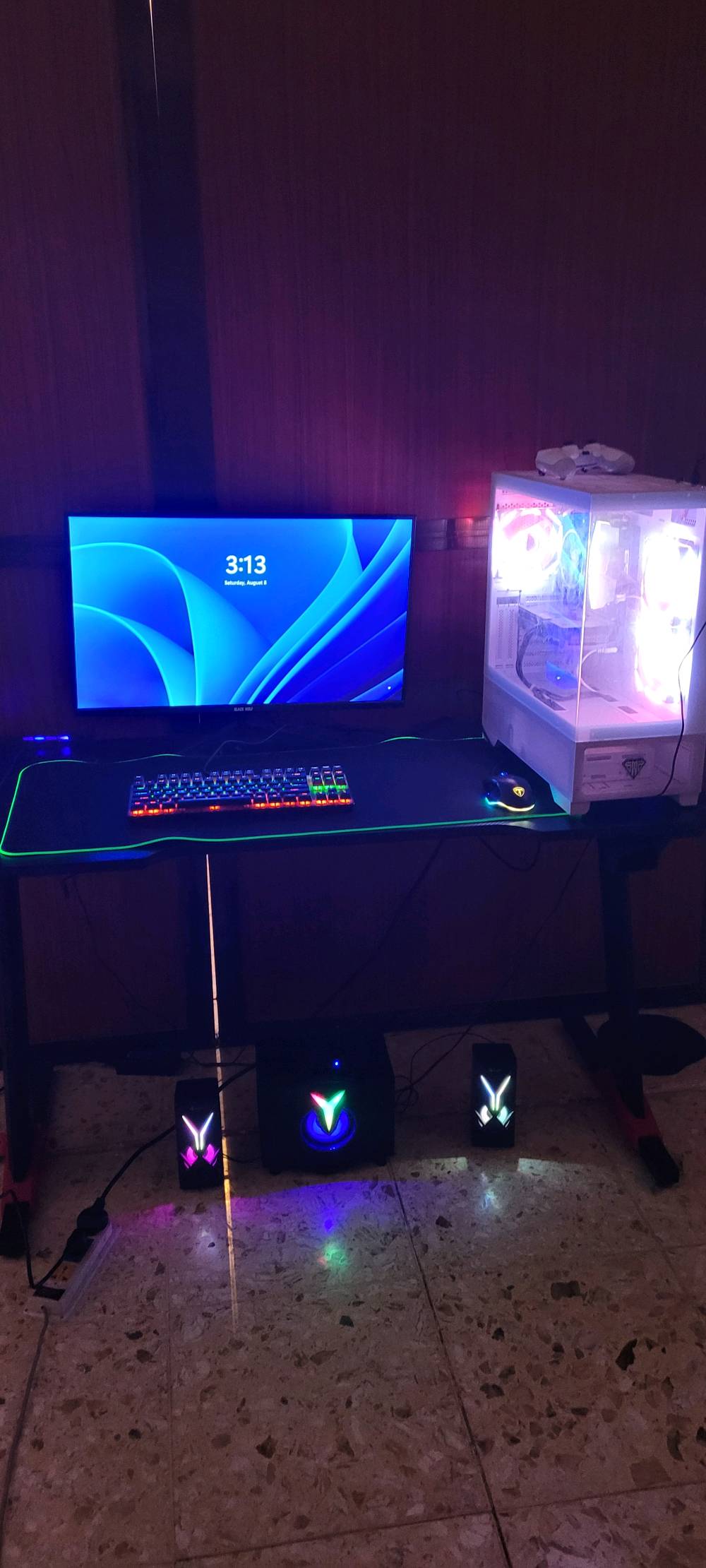 تجميعة كاملة للبيع
Ryzen 5 5500
B450M
RTX 3060 12GB 2Fan
RAM 16GB (2×8) 3600MHz RGB T-Force
M.2 NVMe 512GB
PSU 650W 80+ Bronze
Case 3Fan RGB
Black Wolf BW-27-FHD | شاشة ألعاب فلات 27 بوصة بتقنية IPS ومعدل تحديث 165Hz
تجميعة كامله للبيع