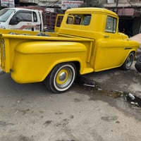 اخوتي الطيبين تم انجاز سيارة اخونة محمد ابو جاسم شوفرليت بيك اب كلاسيك...
