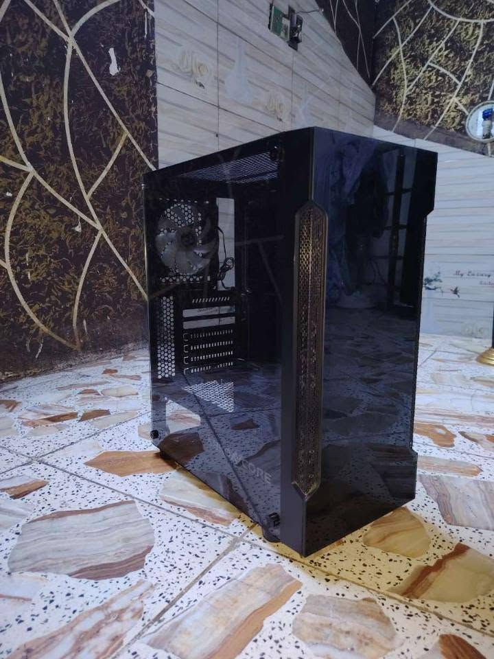 كيس ABKO NCORE G10 Black - 4 RGB Fans للبيع بسعر 60$وبيه مجال وبيه ثلاث مراوح اماميه و وحده خلفيه ***********
