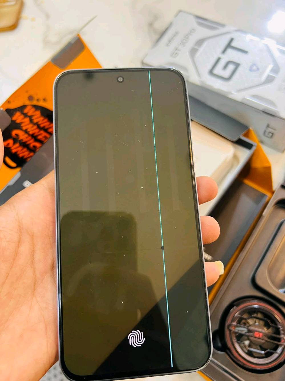 إنفينيكس GT30 برو • خط بالشاشة • ناصرية مركز
