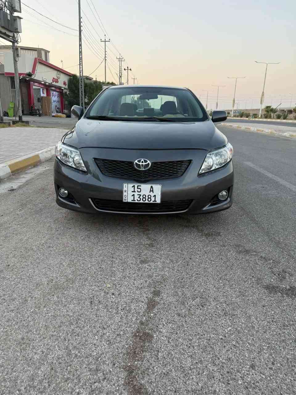 تحيه طيبه للجميع كورلا رقم انبار انكليزي موديل 2010 امريكي السياره صبغ حزام جماليه ع ايدي اثر جراد وعندي تصوير قبل الصبغ درايم شفتات جدد دسكات فلنجات تبريد جاهز منضومه فيت بم وبلكات كله جديد محرك المرغوب 1800 جديد كير جديد السياره متعوب عليه كلش وجاهزه من دعاميه للدعاميه السعر 95 مجال بسيط جدا مكان السياره الانبار فلوجه قرب  سيطرة دخول فلوجه رقم الاتصال 
ابو انس ***********
