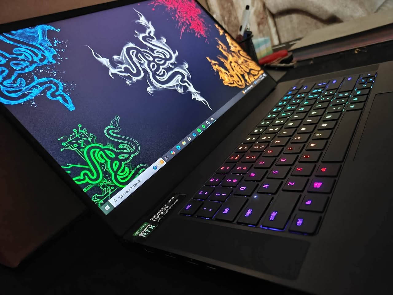 Razer Blade 15
Core i7 11800H 4.9GHZ
RTX 3080 8GB 🔥
16GB DDR4 3200MHZ
1TB SSD M.2
15.6, 2K🔥, IPS, 165HZ, 100% sRGB
بمليون 525 الف

للاستفسار ***********
