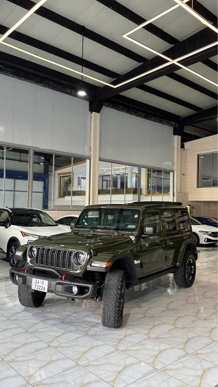 Jeep wrangler 4XE 2024 
بوند صبغ 
ايرباك سكان سيستم 
ماشية 38 الف مايل 
السعر: 318$ ورقة و مجال  
السيارة فقط ليل بيع 
***********
Duhok terminal أربيل, العراق
