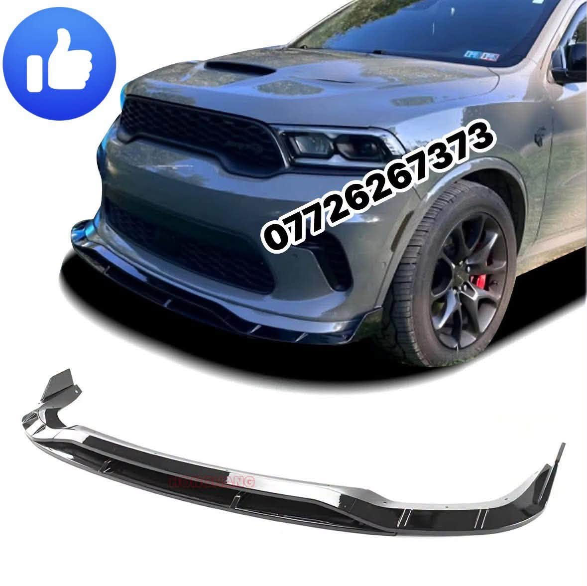 كماليات دورنكو 
- لحية امامية srt
- لحية امامية helicat
-دوسات ترحيب دورنكو 
- دفيوزر خلفي نفخ لامع وطافي 
- سبايدر وسطي لامع 
- سبايدر اعلى بلادي لامع 
- كفر بك لايت سموك 
- راس صالنصة تركيب فوق البلادي كاربون فايبر 
-حلقات تحكمات لونين 
- لد بنيد 
- واقيات طين بلادية 
- مطريات دورنكو 6 قطع و 4 قطع 
توصيل لجميع المحافظات 
***********

نص مكتوب في الصور:
- لحية هليكات
- دورنكو
- كفر مرايا باتمان ***********
- قطع دوج دورنکو ***********
- سبايدر دور تكو اعلى 0772626733
- مطريات دورنگو 6 قطع
- واقية طين قالب بلادي ***********
- سبايدر دورنكو ***********
- مطريات دورنگو