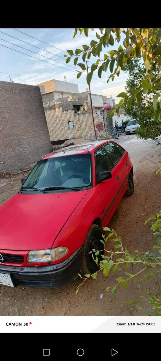 سلام عليكم
اوبل استره للبيع موديل ٩٢ رقم بغداد السياره بلاديه بدون قطره صبغ كل نقص مابيه كير محرك مكفول
مكانه الفلوجه
السعر 32$ وبيه مجال 
للأستفسار اتصال على الرقم
***********
