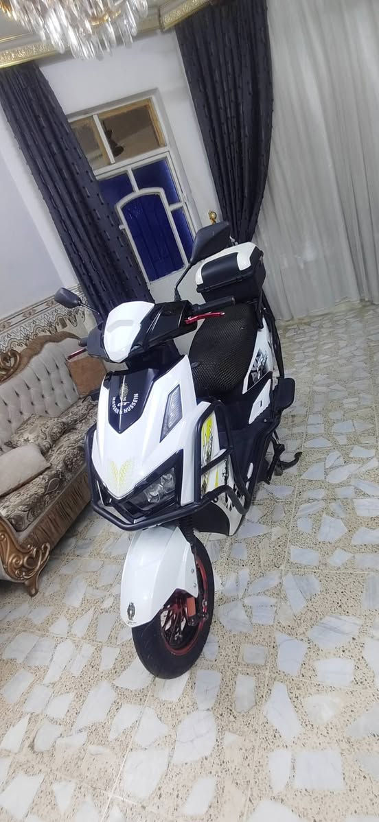 سلام عليكم دراجه شحن جديده جدا بطاريه مسطره اي نقص مابيها فول السعر٦٥٠ وبيها مجال مكاني بغداد حي ور***********
