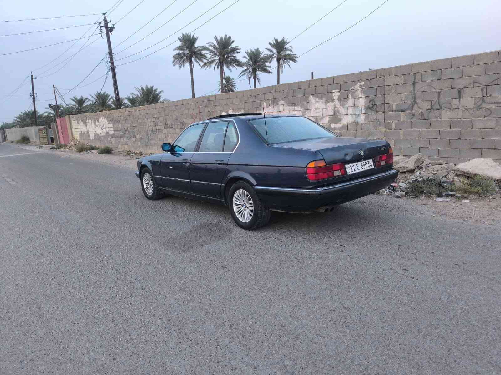 بي ام ٧٣٥ • موديل ٩١ • رقم نكليزي
