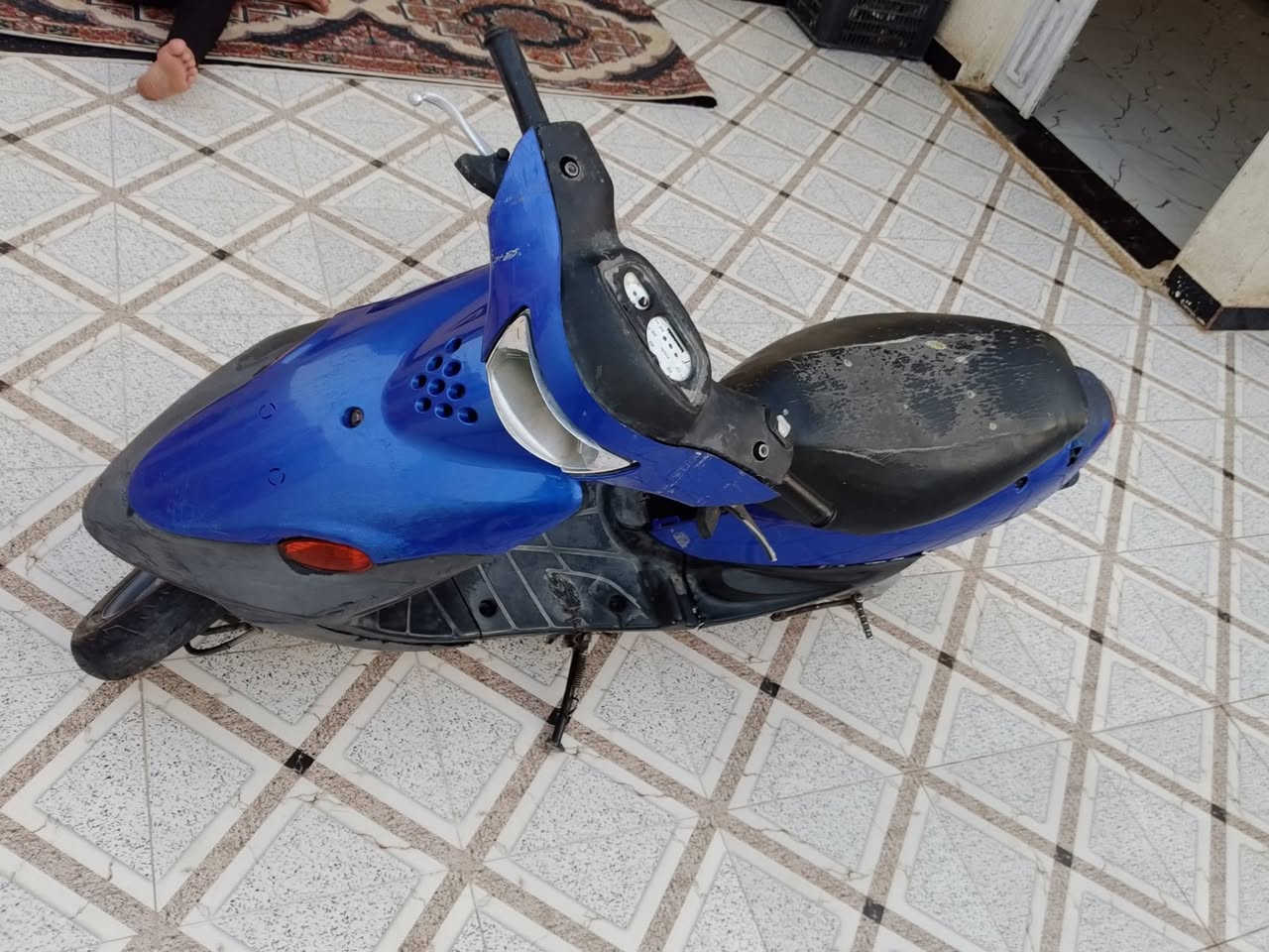 السلام عليكم شباب دراجه بيجو 60 للبيع تشتغل ما بيها اي نقص السعر110
***********
