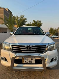 بيكم تيوته موديل 2014 سياره جديده بيه طخه بل جاملغ الامامي من جهت صدر ...