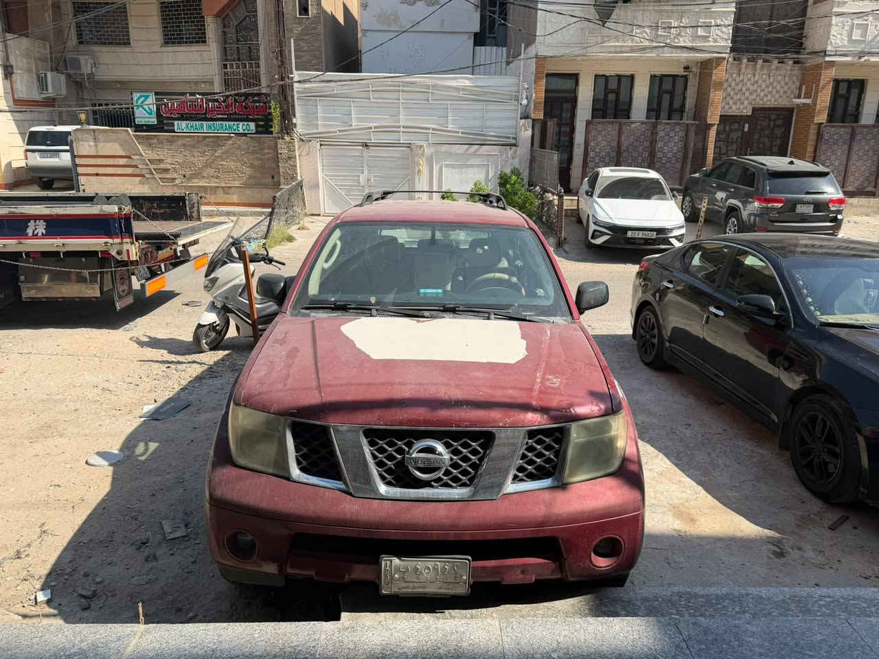 السلام عليكم نيسان باب فندر مديل ٢٠٠٧ جاهز الشارع سيار مكينه جيد كير جيد تبريد جيد بس مشط ستيرن رقم تلفون ***********
