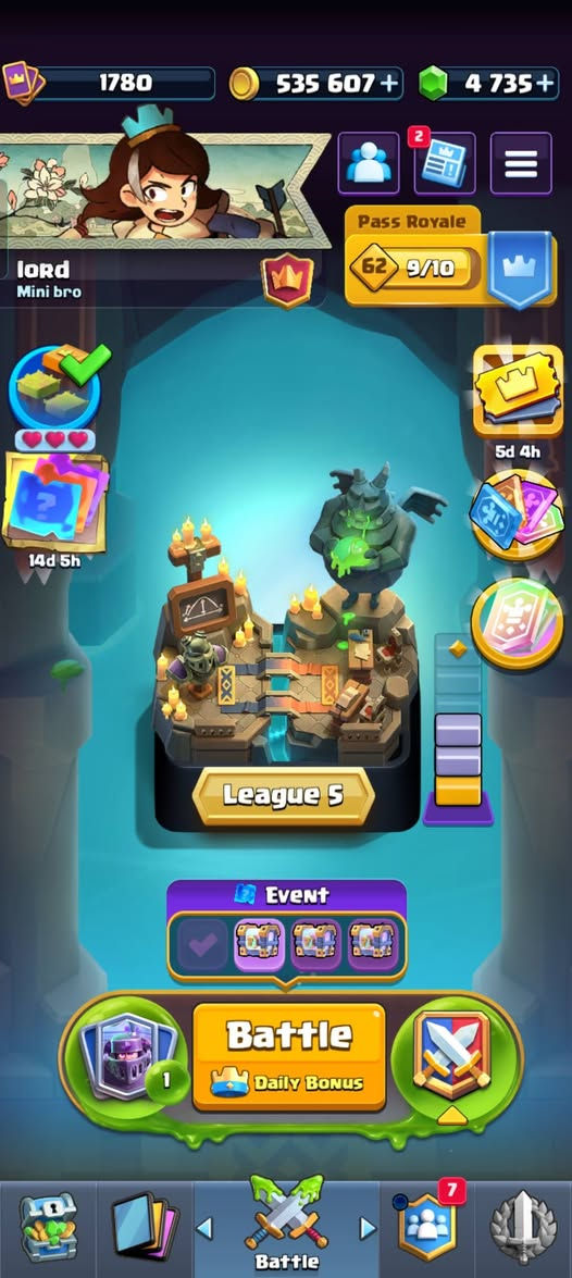 للبيع مكاني البصرة
واتساب ***********

نص مكتوب في الصور:
- 1780 535 607+ 4 735+ lOrd Mini bro 0 Pass Royale 62 9/10 5d 4h 14d 5h NEXT REWARD Event 14d 5h Battle Daily Bonus Seasonal Trophy Road Battle
- 1780 535 607 4 735 lOrd Mini bro Pass Royale 62 9/10 14d 5h League 5 Event Battle Daily Bonus 5d 4h Battle
- 1780 535 607 4 735 Boosted Found Level 16 751/550 Level 16 8/9 Level 16 3110/5500 Level 16 1111/5500 Level 16 Max Level 16 Max Level 16 Max Level 16 Max Level 16 Max Level 16 Max Level 16 Max Level 16 Max Level 16 Max Level 15 578/1400 Level 15 13/180 Level 15 5371/7500 Collection
- 1780 535 607 + 4 735 + Emote Collection Found: 128/292 Oldest Collection
- 1780 535 607 4 735 Decks Collection Tower Collection Customize your Crown Towers! Show Less Banner Decorations Collected: 104 Collection
- Decks
- Collection
- 1780
- 535 607 +
- 4 735 +
- Champion Badges
- Your most prestigious badges live here
- 2
- Legendary Badges
- Your notable achievements
- 2025
- 3
- 2026
- Badges
- Collected: 115/139
