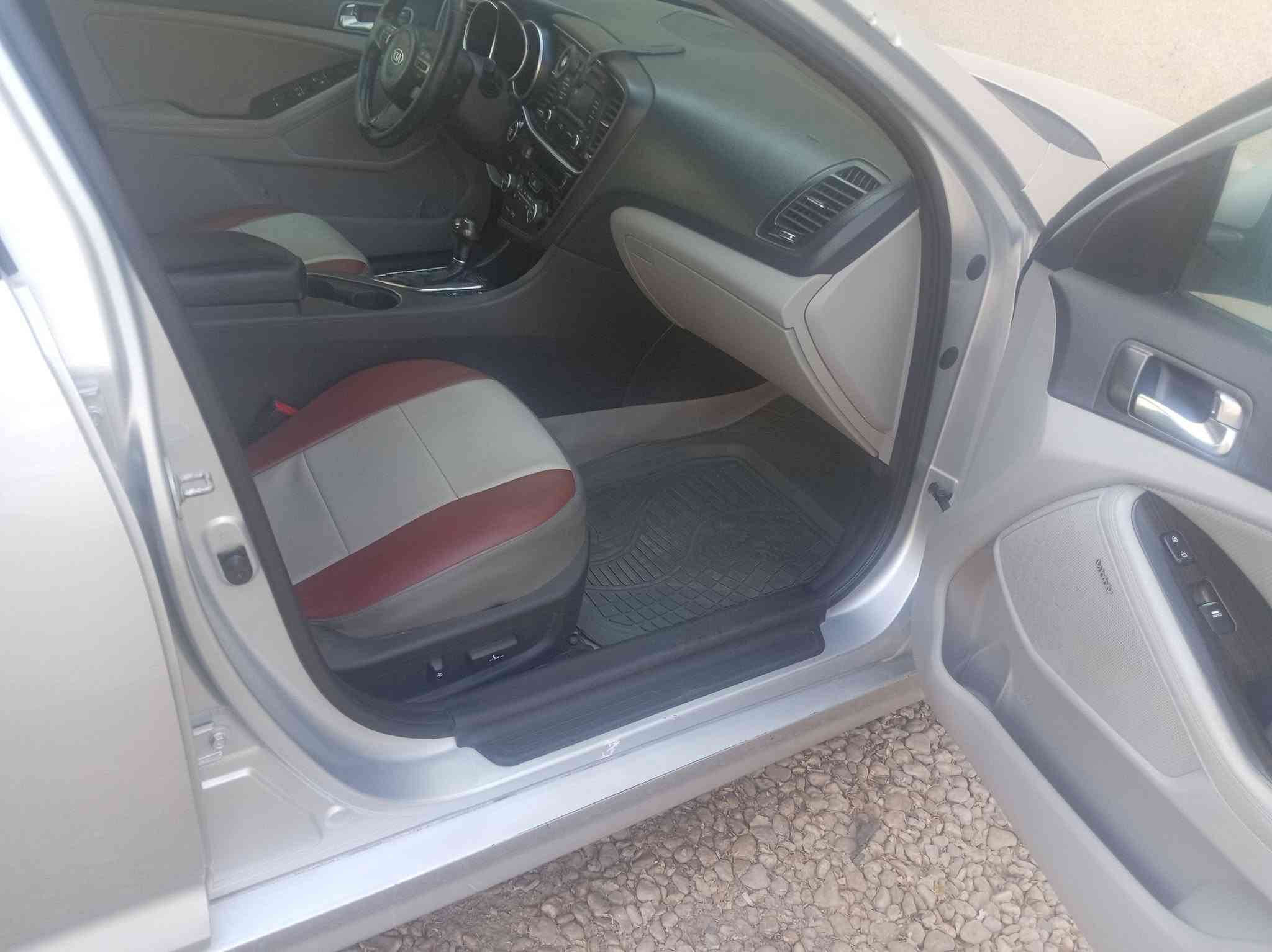 سلام عليكم كيا اوبتما موديل ٢٠١٥ لون سلفر رقم سليمانيه بسمي بيها ٤قطع مكينه ٢٤٠٠ بدون داخل فول مواصفات بنوراما بصمه تبريد قطعتين خزن ميموري كشنين كهربائي حلوه السياره كلش مكاني بابل تلفون *********** عارضها  شده وبيها مجال
