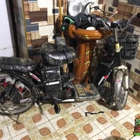 دراجه شحن • ٢٠ بطاريات • هيت البكر