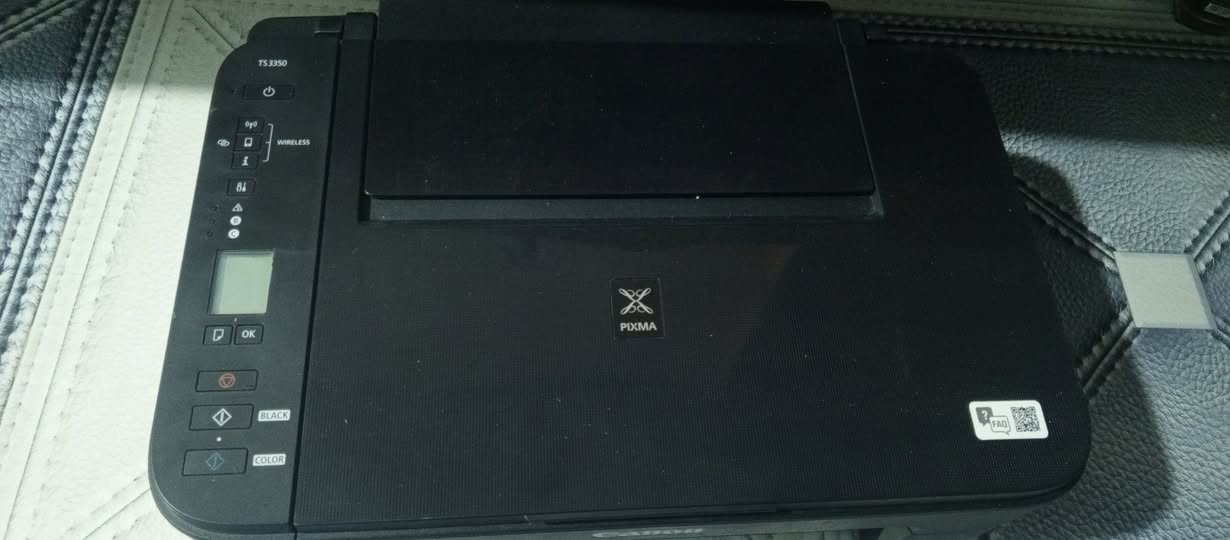 طابعه كانون للبيع 
Canon PIXMA TS3350
ما مستعمله جديده بل باكيت اصليه شرط فحص
