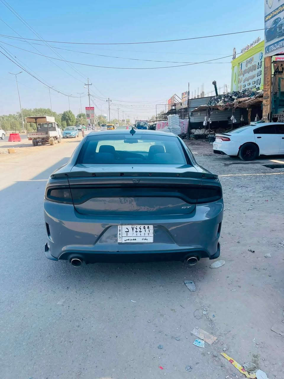 السلام عليكم 
دوج جارجر موديل ٢٠١٩ 
سياره جديده 
صور الحادث موضحه بلمنشور 
السعر 170 $ بيه مجال قليل 
المكان حله -قضاء القاسم (ع) 
للاستفسار عله هذا الرقم 
*********** 
غير متواجد عله الفيسبوك
