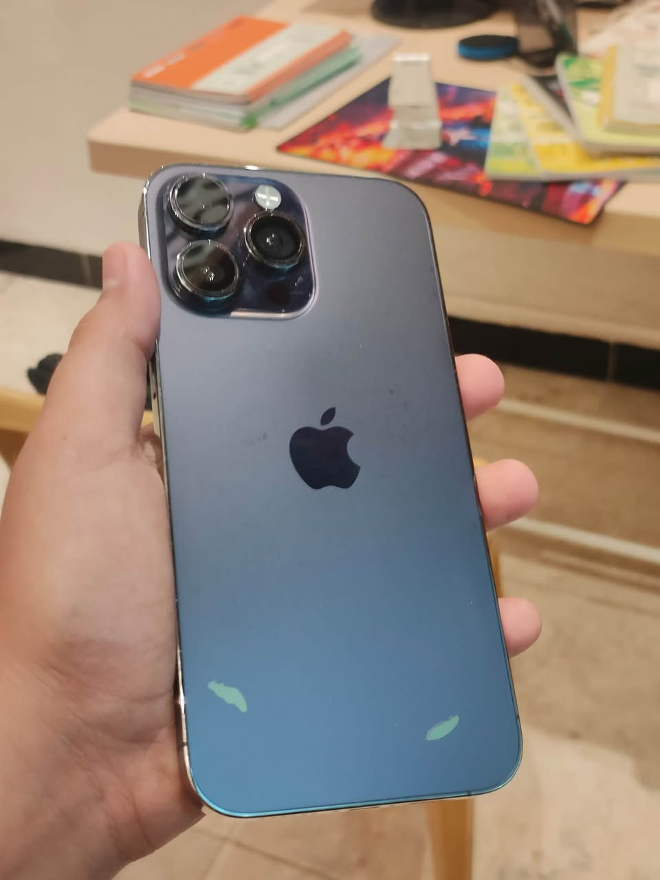 ايفون 14 برو ماكس • شاشة OLED • بطارية ١٠٠٪
