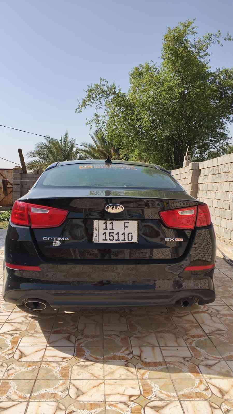 سلام عليكم سياره كيا اوبتيما 2015  وارد امريكي تبريد ثلج مري شفط رقم بغداد نكليزي بسمي سنويه ل30 كامره بك بل مرايه حساسات خلفيه تخم تاير جديد مكينه 2400 مكفوله كير مكفول  تشغيل بصمه. بيها 3قطع  صبغ جهت السايق  السعر 98 وبيها مجال مكاني بابل قضاء القاسم  رقمي ***********
