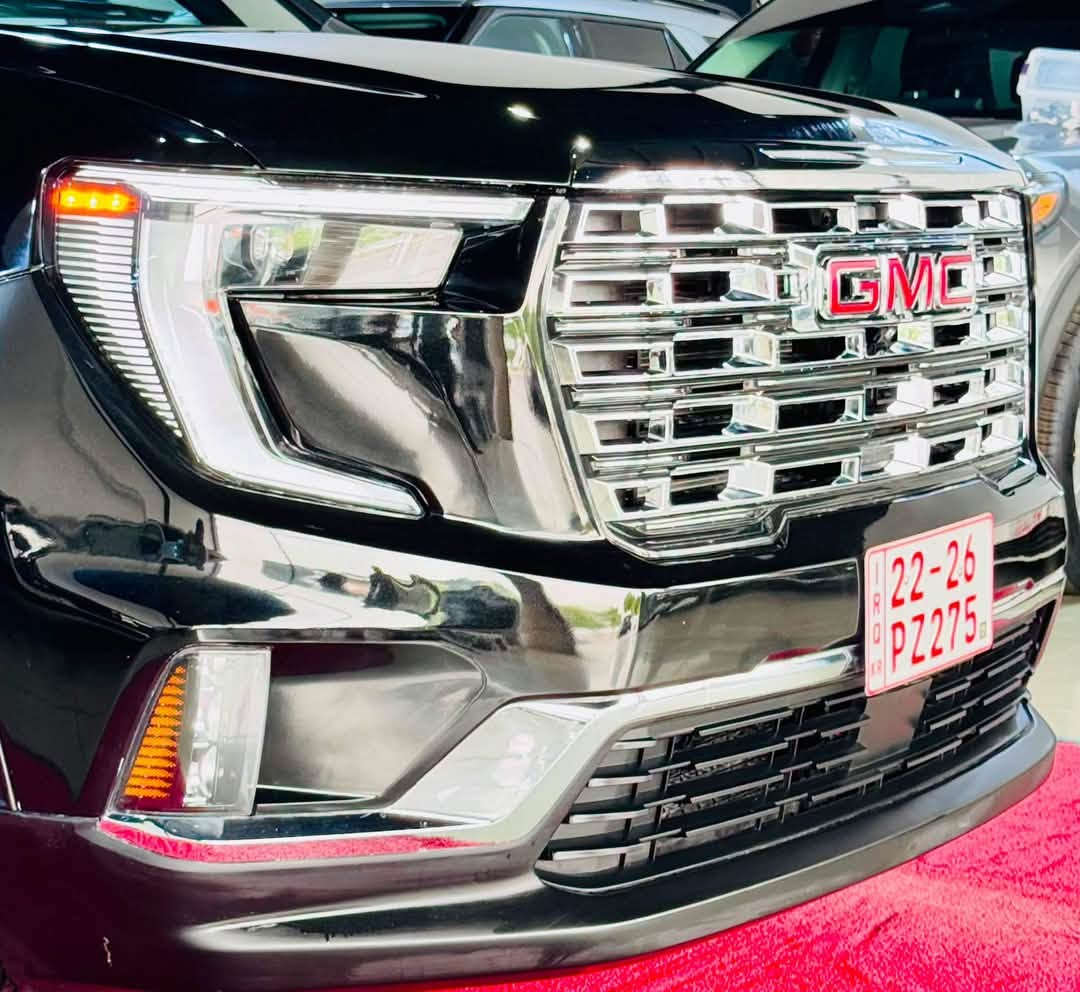 ﷽

(مجموعة شركات فراس الحمداني اربيل شارع 100 م )

GMC ACADIA ELEVATION 

الموديل : 2025

اللون : اسود 

المسافة المقطوعة : 3881 مايل فقط 

حجم المحرك : 4 سلندر ( 2.5L ) تيربو 

السعر : 29,500 $$

عدد المقاعد : 7 راكب 

الضرر : كما موضح بالصور 
صور الحادث مع رقم الشاصي مرفقة 

بدون رقم وبشرط الترقيم ( اربيل - سليمانية - دهوك )

المواصفات :  ELEVATION 

كيج الكتروني

بصمة ابواب

بصمة تشغيل 

تشغيل عن بعد 

شاشة دشبول ديجيتال

شاحن هاتف لاسلكي

كير تعليق

الشاشة الترفيهية: شاشة عملاقة متطورة مقاس 15 إنش مزودة بنظام Google Built-in.

لوحة العدادات: شاشة رقمية بالكامل أمام السائق مقاس 11 إنش.

النظام الصوتي: نظام فاخر من شركة Bose مكون من 12 سماعة تجربة صوتية سينمائية.

الاتصال الذكي: تدعم Apple CarPlay و Android Auto لاسلكياً مع شاحن لاسلكي للهواتف.

كاميرات رؤية محيطية عالية الدقة 360‎ ْ

هاند بريك بصمة

اوتو هولد : 𝐀𝐔𝐓𝐎 𝐇𝐎𝐋𝐃

اوتو ستارات : 𝐀𝐔𝐓𝐎 𝐒𝐓𝐀𝐑𝐃

اوتو ستوب : 𝐀𝐔𝐓𝐎 𝐒𝐓𝐎𝐏

رادار امامي (تحديد مسار)

رادار جانبي  (نقاط عمياء)

رادار خلفي (التحذير من الاصطدام)

حساسات خلفي

نظام : 𝐄𝐂𝐎

نظام : 𝐍𝐎𝐑𝐌𝐀𝐋

نظام : 𝐒𝐏𝐎𝐑𝐓

نظام : 𝐓𝐎𝐖/𝐇𝐀𝐔𝐋

نظام : 𝐒𝐋𝐈𝐏𝐏𝐄𝐑𝐘

مانع انزلاق+𝐀𝐁𝐒

تحكمات استيرن

تبريد لمس

تبريد مركزي

صندوق شفط كهربائي 

لايتات 𝐋𝐄𝐃 ليد وعدسة زينون بيلادي

بكلايتات 𝐋𝐄𝐃 ليد بيلادي

وبقية المواصفات المعروفة 

العنوان :

اربيل شارع 100 م 

‏‎شركة فراس الحمداني 

‏‎مقابل شركة العامة لتجارة المواد الغذائية

‏‎للاتصال والاستفسار :

ابو علي ( اتصال + واتساب )

***********
***********

حواس 

***********
***********
‏‎
زيد

***********
