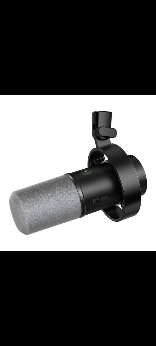 TL-WN725N • مايك FIFINE K688 • جوستك Mamba One