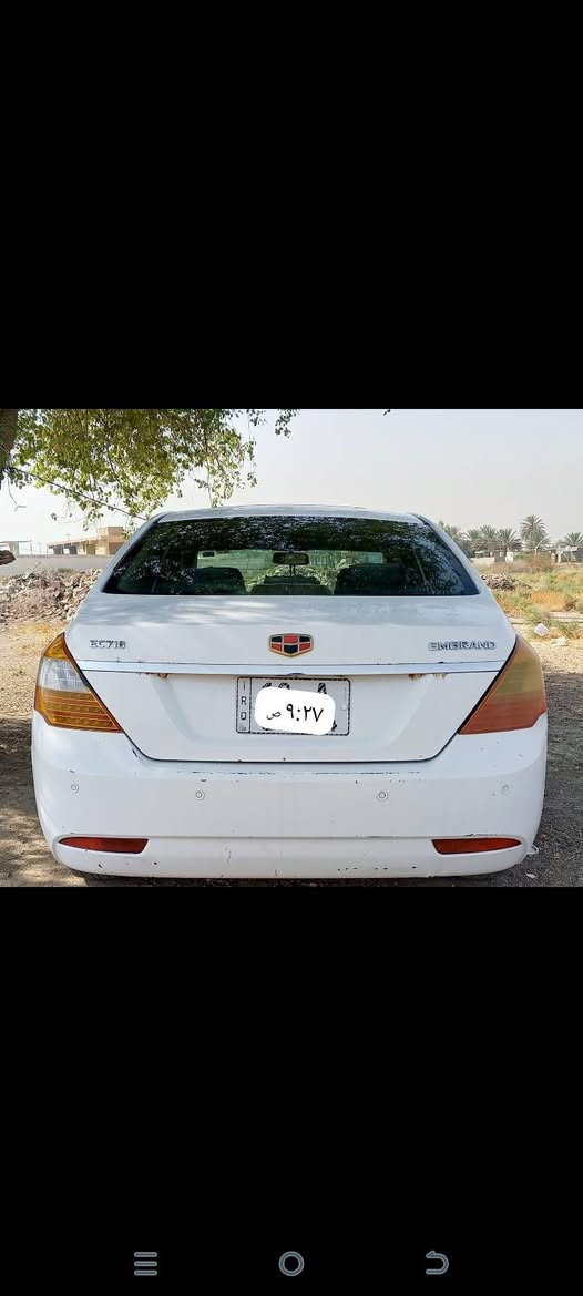 للبيع📢
📌جلي ام كراند c7     🚗2013
ـ  محرك كورلا  1800
- كير كورلا
ـ رقم بابل مشروع وطني🇮🇶
ــ سنوية لل 31 هزة جديدة 🤝🏻
ـ تحويل ثاي يوم 
ـ غرامة ولا ربع
ـ تبريد ثلج 🥶 
ـ لايتات حساسات 💡
ـالسيارة خير من الله كبل للشارع  بس خياسات بسيطة بل جاملغ. 
السعر 45💵
العنوان  جنوب بغداد الدولي السريع  الجسر السابع [طريق الحصوة] 
_📱***********
