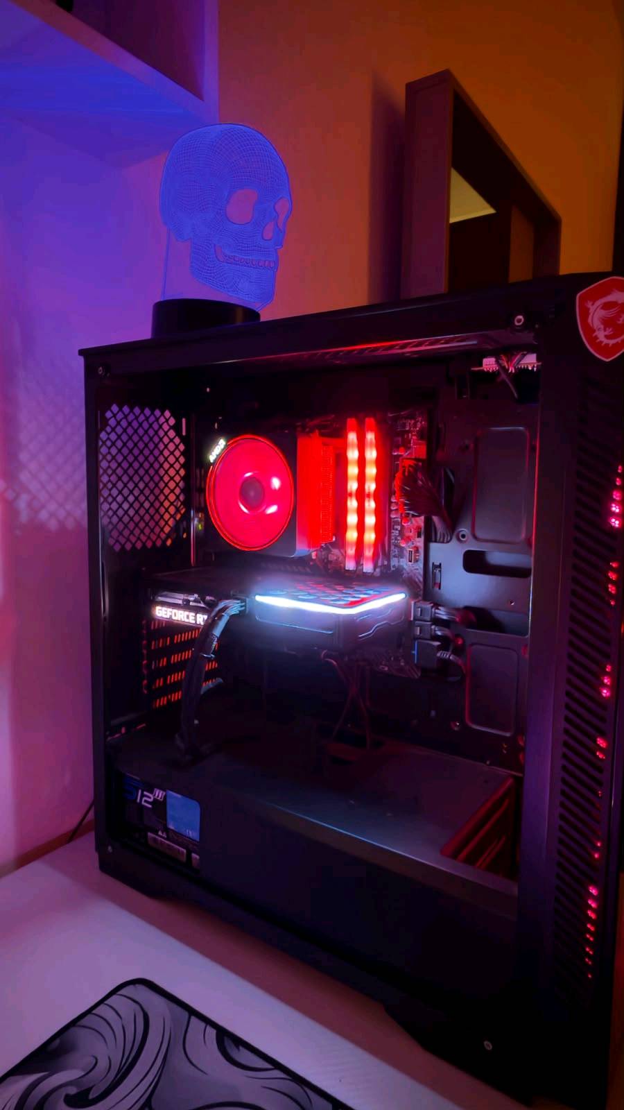 RTX 3060 Ti • Ryzen 7 3700X • شاشة 165Hz