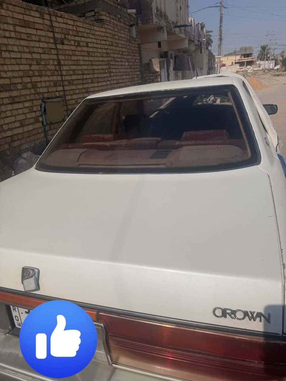 سلام عليكم  هارتوب موديل 1990 يسرا بلاد فتحه كشنات اربعه كهرباء محرك vvt3000 تبريد على البلاد رقم بغداد مشروع وطني انكليزي 2031 
مكان السياره واسط قضاء الحي 
***********
