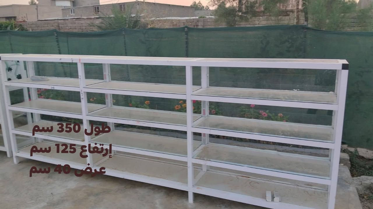 ميز المنيوم عدد 2 للبيع
رفوف عدد اكثر من 60 قطعة 
 ***********.   ///  ***********
