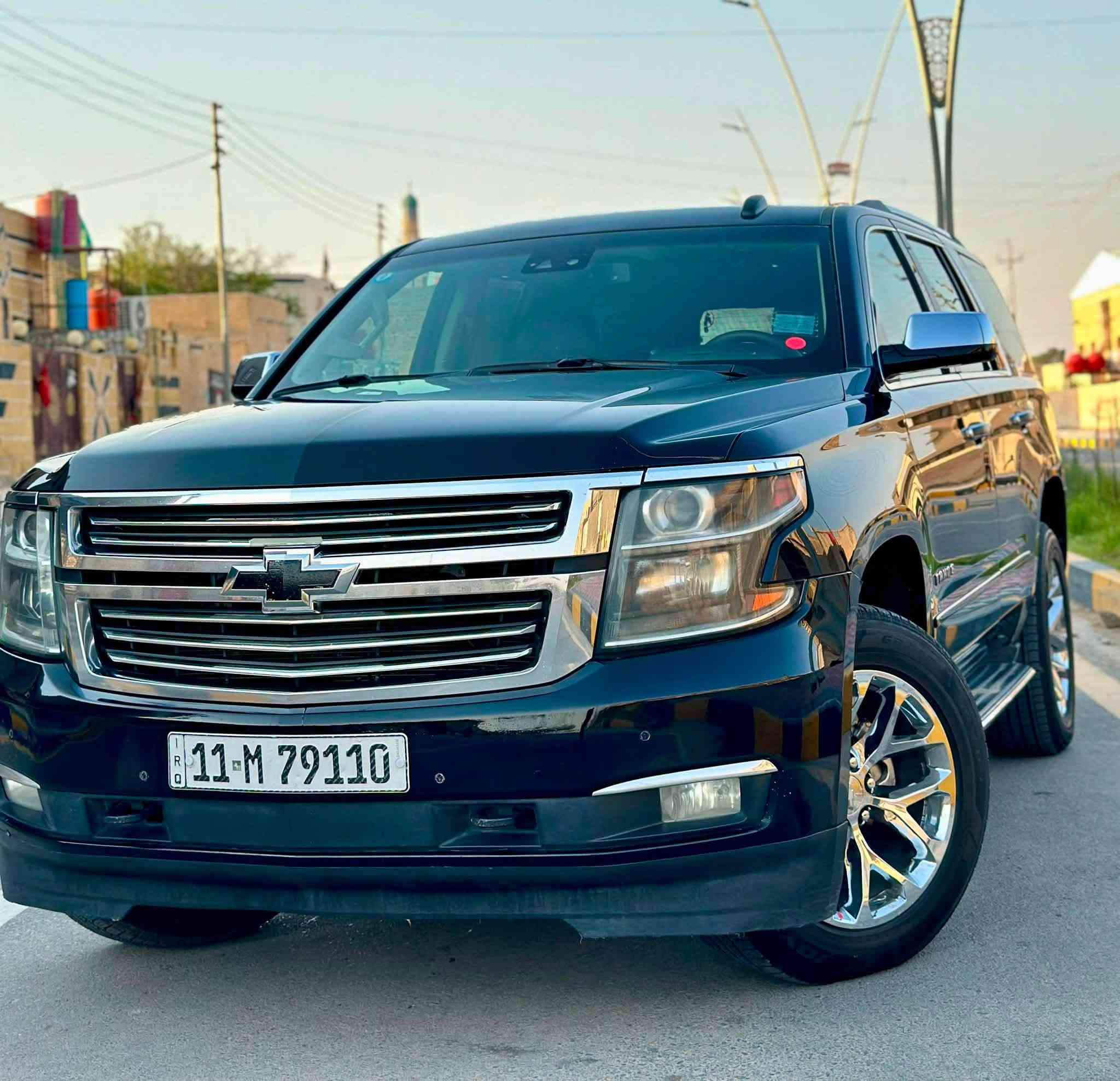 السلام عليكم
تاهو 2016 LTZ وكالة خليجي 
فول موصفات السيارة 
رقم بغداد 

موصفات 
قاصة
تبريد وتسخين كشنات
كشنات كهربائي 
ثلاجة 
فتحة 
حساسات خلفية امامية 
ستيرن تدفئة 
بصمة تشغيل عن بعد 
صندوق كهربائي 
نقط عمياء تنبية الخروج عن مسار 
رادار امامي وجانبي 
مثبت سرعة
ويل 22 
مقاعد صف ثاني وثالث كهربائية الطي 
شاشة وسطية مقعد الثاني
 
 ***********   مكان سيارة ناصرية
