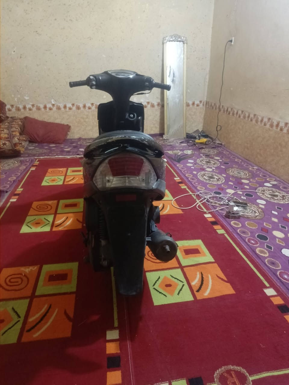 السلام عليكم دراجه ماكس عدله دراجه نضيفه 
الدراجه المكينه مفتوحة المكان ديوانية قرب سيطرة النسيج 
السعر 550  
استفسار على الرقم 
***********
