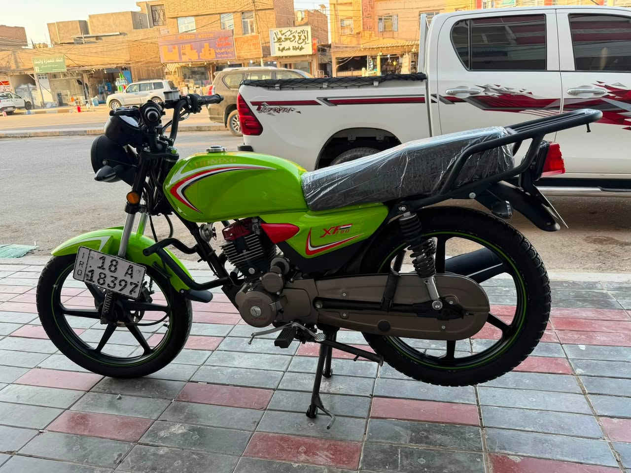 🏍️ للبيع دراجة شننك 🏍️
موديل 23 طالعه من المعرض 2025

مرقم قبل 4 اشهر  هزه جديده  سنويه لغايه 2031

🔹 ماشية 5 آلاف فقط

🔹 استخدام شخصي

🔹 بحالة جيدة جداً ونظيفة

🔹 رقم بابل مشروع وطني  – تحويل مباشر 

🔹 تاير خلفي جوبلس وامامي 

🔹 اضائه أمامي

🔹  مرتبة وجاهزة للاستخدام 🔥

💰 السعر: 1,750,000 دينار

📍بابل حله منطقة الكرامة شارع حي الحسين 

📩 للاستفسار الاتصال على الأرقام التالية 
***********
***********

للجادين فقط، والمعاينة خير دليل 🌹
