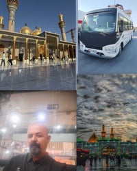 كربلاء المقدسة • الامام الكاظم • كوستر مكيف