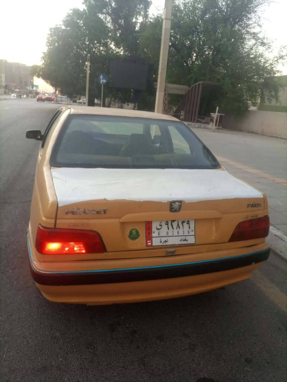 سلام عليكم بيجو بارص 13 كير ومحرك  كفاله محرك 1800 سنويه لل27مصفره هيئه وغرامات سعر 28 مكان بسمايه ***********

