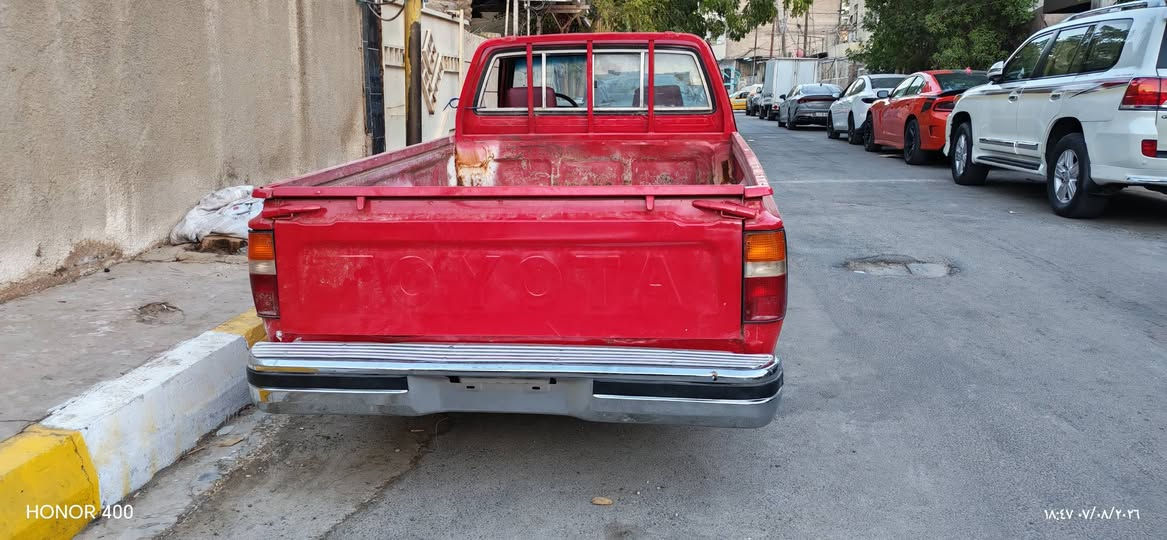 تويوتا بيك اب موديل 95 سمكرة وصبغ عام وكهربائيات جديد شغالة وجاهزةرقم  ميسان مكانها بغداد السعر / 35 $
وبيها مجال ه‍/ ***********
