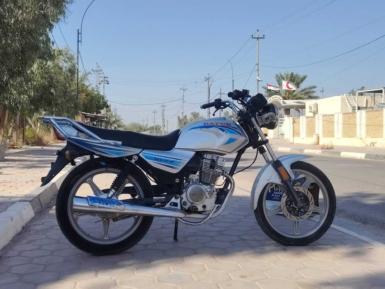 سلام عليكم دراجه دايون كلك للبيع السعر 500 مكاني كربلاء الحسينيه رقم الهاتف ***********
