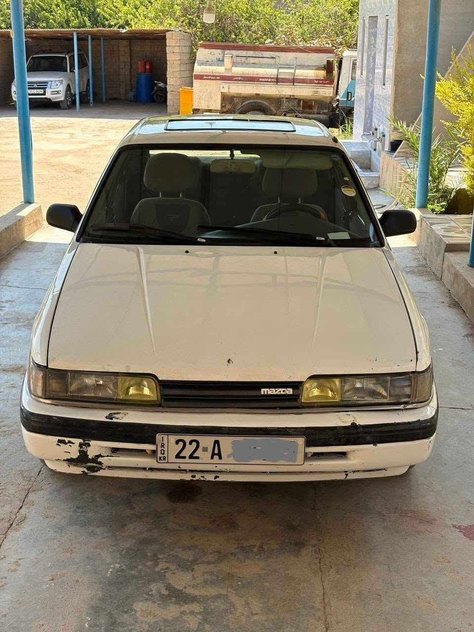 مازدا 626 موديل 1991 محرك 8 بخ بيها بطاقة بانزين رقم اربيل سنوية لل30 الصبغ بلادي كهربائيات كامل شرط مابيها نقص واحلى من الصور. السعر 44 ورقة .. الاتصال على الرقم ***********
