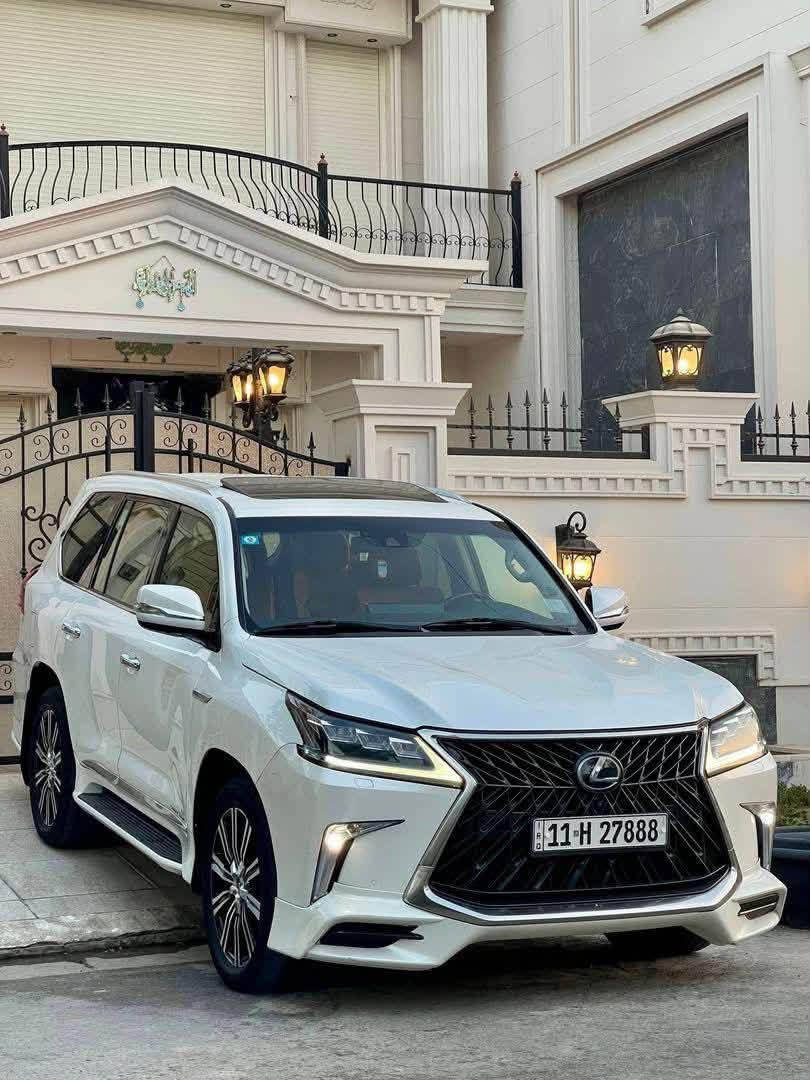 لسلام وعليكم
LEXUS 2019  SUPER SPORT 
سونار سياره موجود بل منشور 

رقم بغداد ابسمي تحويل ثاني يوم 

المواصفات

محرك 8 سلندر 5700

كراسي جلد كهرباء مع تدفئة وتبريد وخزن 3 وضعيات

شاشات عدد 3

كاميرات عدد 4

حساسات 360

بصمة تشغيل

تشغيل عن بعد

بصمة أبواب عدد 4

باب خلفي كهرباء (جنطة)

مرايا كهرباء قلاب شفط

رادار أمامي متفاعل

تحديد مسار

مانع تصادم

رادار جانبي

وضعيات قيادة متعددة

اقتصادي ذكي رياضي سبورت و S سبورت بلاس نظام هايدروليك

دفع رباعي فور ويل مع دفلوك

بروجكتر أمامي

ثلاجة تحكمات ستيرن مثبت سرعة فتحة سقف زراك لايت إضاءة ترحيب على الأبواب

السعر 51 وبي مجال حك الجيه
العنوان بغداد شارع فلسطين 
***********
