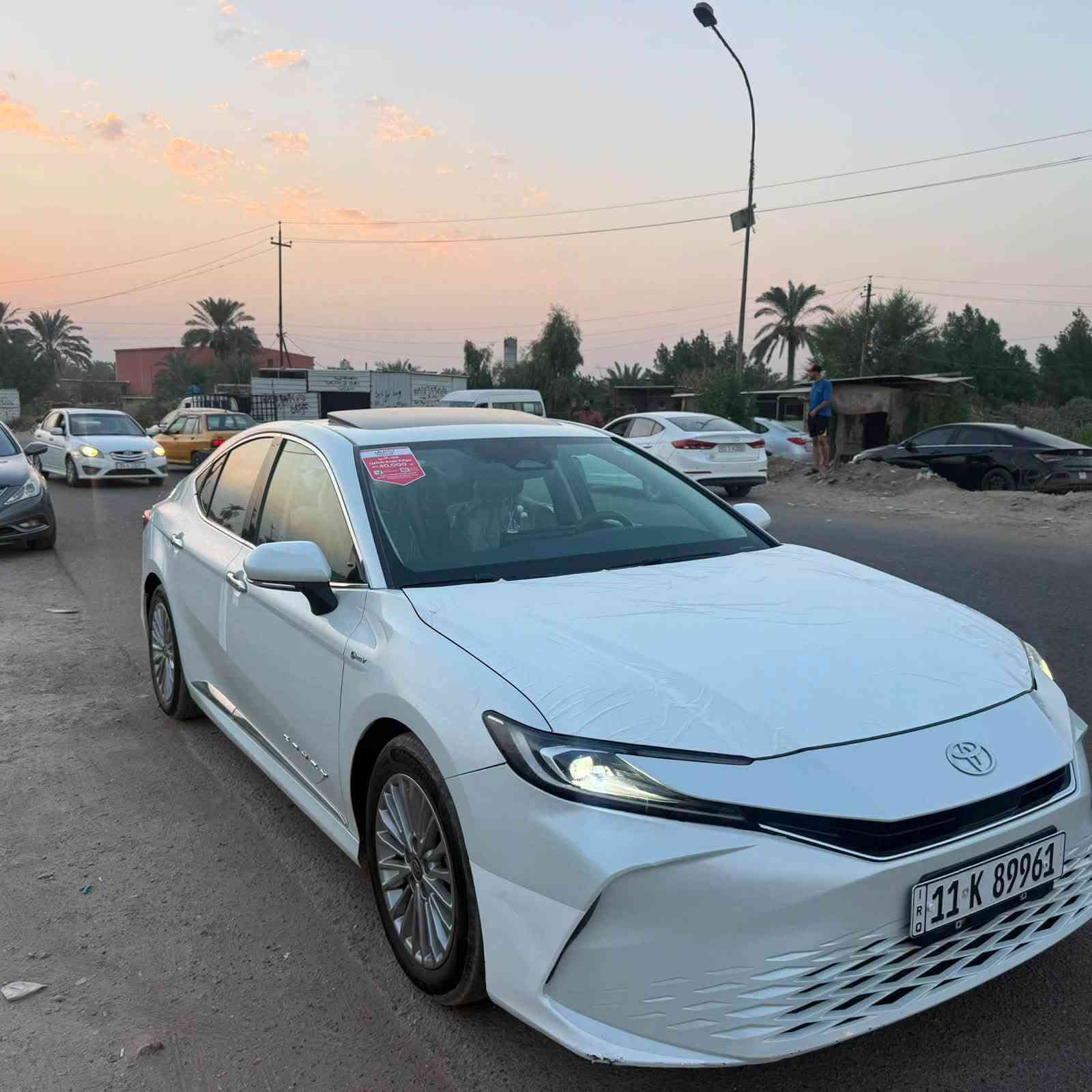 كامري هايبرد موديل 2024 تجميع صيني محرك 2000
ماشيه.
فول مواصفات 1/1
محجوزة المصرف راعية بنية والكفيلة بنتة من أهل الحلة دفع كامل حتة إذا تريد ارسلك السنوية وسأل علية في المصرف الصناعي فرع السيدية
مكان السيارة بغداد/ المحمودية 
السعر١٨٥ بية مجال 
اتصل. ‏***********‏
