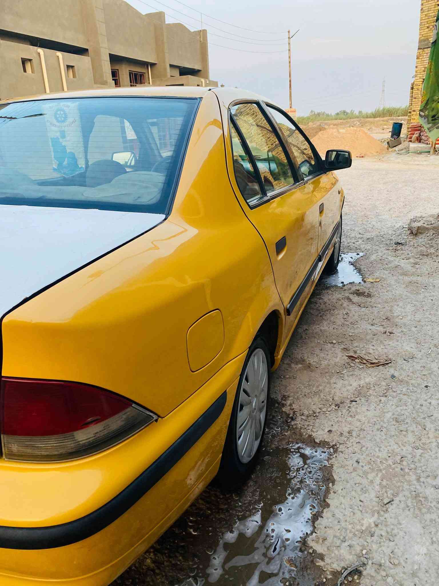 السلام عليكم سمند موديل ٢٠١١ جاهزة من كلشي رقم بغداد بسمي مصفرة من كلشي سنويه لل٢٠٣١ مكينه وكير وحدادية وتبريد كله جاهز سعرها ب((٣٤)) وبيها مجال اتصل وتدلل مكانها الديوانية 
***********
