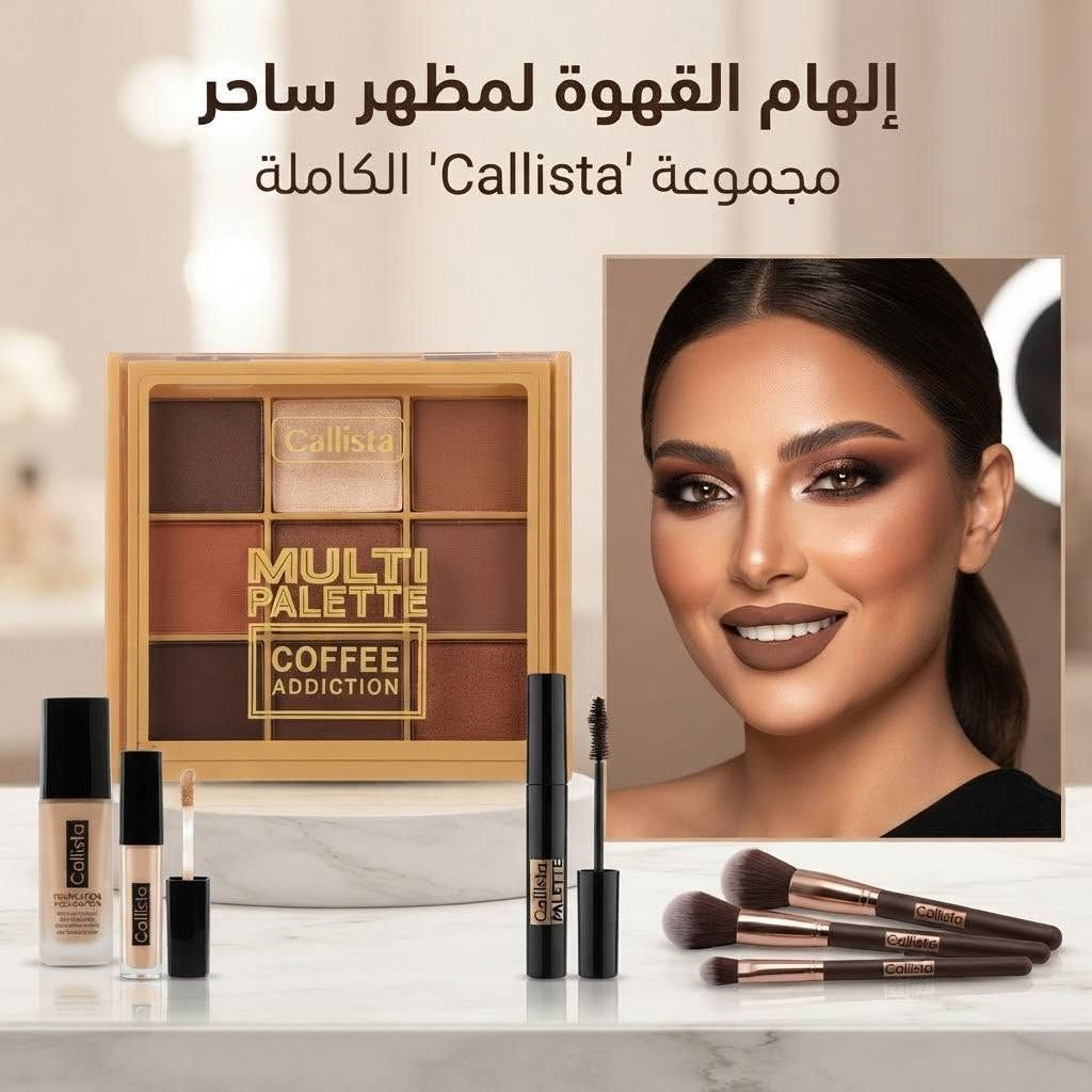 حبشكلات بنات 🤩🤩
مجموعة من الالوان الخرافيه 
متوفره حاليا 
تصفح وستمتع 
كلشي جديد راح يكون موجود 
بقناتنه غلى التليكرام🌷 
https://t.me/ansdAna
#انسب_الاسعار 😍😍
التوصيل متوفر لجميع انحاء ❤️العراق ❤️
واي طلب اكثر من 45 توصيل مجاني 
للتواصل السريع الاتصال على الرقم او المراسلة على الواتس اب 
***********

نص مكتوب في الصور:
- مجموعة 'Callista' الكاملة لإطلالة ساحرة إلهام ايود- 'Callista'
- Miss Betty - Velvet Lip Colors
- Long-Lasting Color
- اللون الذي يدوم طوال اليوم
- MISS RÔSE® Professional make-up
- KADIYA Beauty Eyes:
- مجموعة الألوان السبعة المثالية
- لون واحد، ألف إطلالة
- KOKI نككي
- Vivid Matte
- الدرجة 101
- إلهام القهوة لمظهر ساحر
- مجموعة Callista الكاملة
- Callista - ألوان النار: إطلالة ساحرة مجموعة Callista الكاملة
- Callista - Coffee Addiction ابحثي عن لونك المفضل Lazurde - لمسة من الجمال
- مجموعة - مجموعة الشفلية - Lazurde
- لون يدوم طوال اليوم
- متوفر الآن لدى Lazurde
