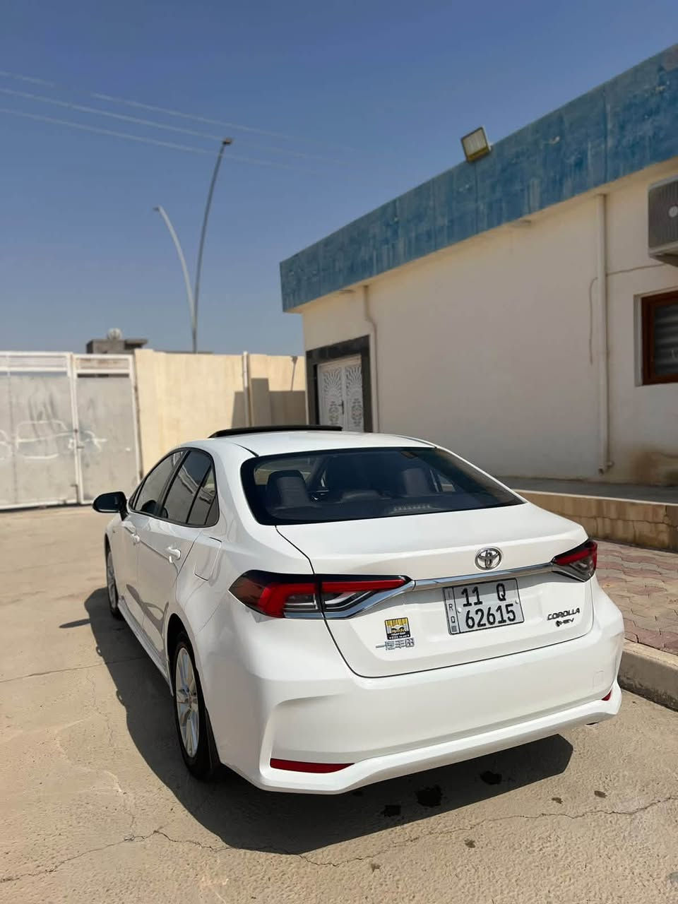 السلام عليكم
كورلا هايبرد 2024

وارد الصين شكل الخليجي

ماشيه 46 الف

رقم بغداد تحويل مباشر 

فول مواصفات 

كشن كهرباء 

فتحه سقف

داخل جلد بلادي

كفاله عامه عدا اصبعين بارد

مكان السياره الرمادي

***********
