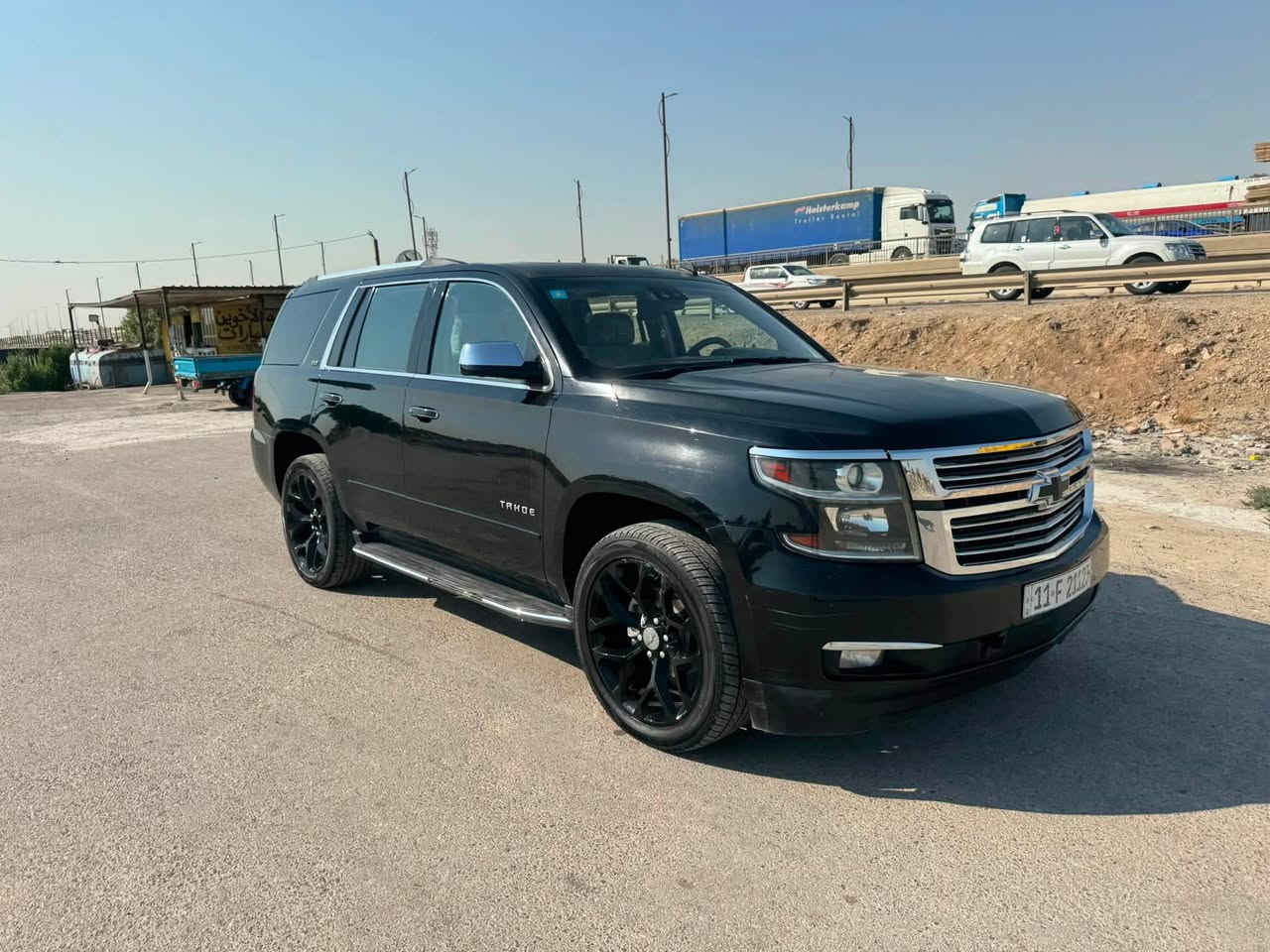 السلام عليكم السعر ٢٥٥ ورقه للبيع تاهو موديل 2015 امريكي فول مواصفات LTZ رقم بغداد بأسمي 
السيارة بدون صبغ حادثها بنيد وجاملغ الأيسر مبدلات بلاديات وبيها مكانات بارد نزلت السونر وصور الحادث
تشتغل بانزين عادي 
5 بصمات
تشغيل عن بعد فتحه
داتا شو
رادارات جانبيه
رادارات امامي وخلفي
حساسات
تحديد مسار
شاشه بالقمارهDVD
قاصه
كشنات ذاكرة
كشنات كهربائية
كشنات تدفئه تبريد
ثلاث قطع تدفئه تبريد
مري شفط
اشاير بالمري
 هيتربالمري
مري قلاب مع البك
جنطه شفط كهربائية
وبعد مواصفات هواي
مكاني بغداد الجديدة 
السعر ٢٥٥ اوبيها مجال 
*********** واتساب
