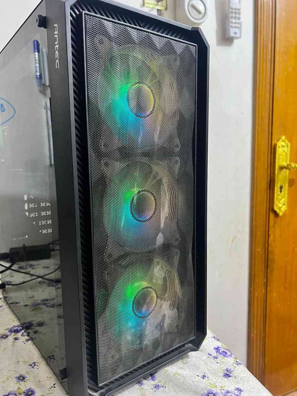 سلام عليكم تجميعه كامله للبيع
Pc
i5 12400f
Rtx3060 12gb msi
Ssd  sata 1tb 
Pw 750watt 
H610M 
Ram 8*2 tforce 3200mhz

شاشه 
Acer 
24in
IPs -fhd 
75 hz 
مع سماعه ماوس و كيبورد 
مكاني نجف توصيل موجود سعر مليون عشر آلاف 
***********
