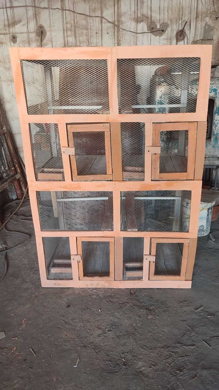 قفص 4 خانات للبيع السعر 50 الف 
قفص ٢ خانة للبيع السعر ٣٠ الف مكاني الرمادي *********** الرمادي, الأنبار
