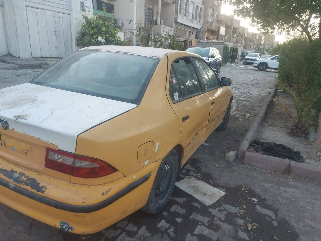 سلام عليكم شباب سمند موديل 2012 رقم بغداد نكليزي كامل علئ لاستلام فقط سياره مثل ما بل صور طخات بيهه بينه بل صور  مكينه فقط يطغات بيه فترت كور جديد يعني تاخذ سياره لازم تفتح مكينه فقط يطغات سعر 16 ورقه هاذ رقم واتساب *********** او تحبون راسلوني مازنجر
