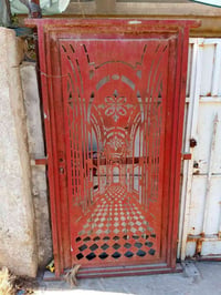 باب • حديد ثقيل • ١٫١×٢٫١م