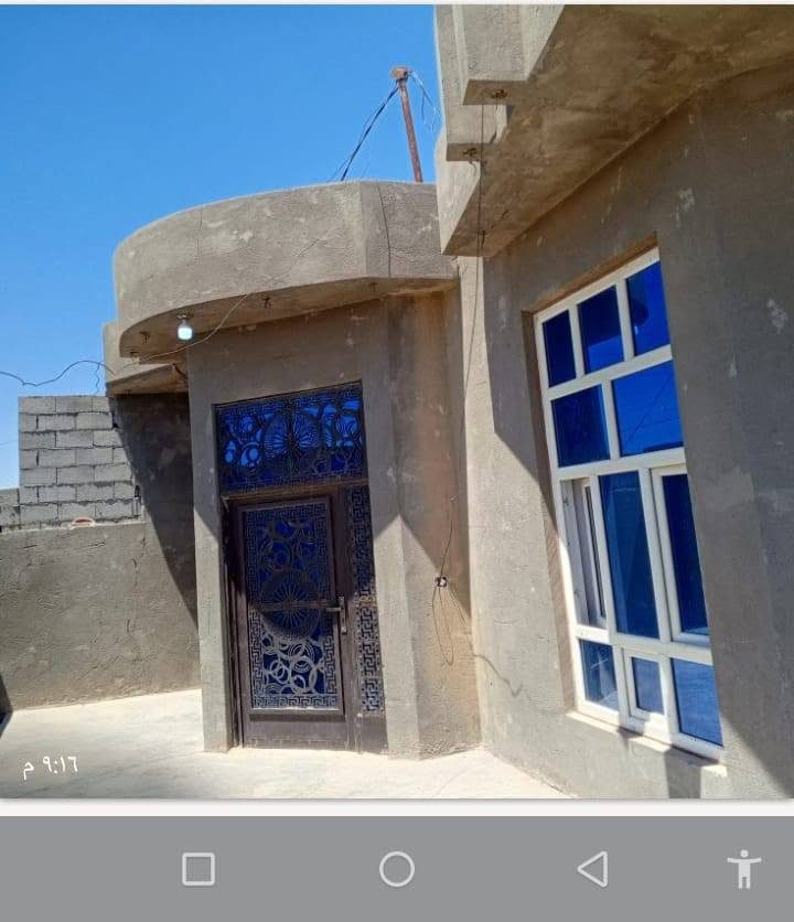 السلام عليكم
بيت للبيع في عامريه الصمود مساحه البيت ٢٥٠م ومساحه البناء ١٤٥م جنس الارض طابو صرف والقطعه ركن. ويتكون البيت من
غرفه واحده ٤×٥
ومطبخ حار بارد
وصاله
وصحيات
وديوانيه
ومناور
علما ان البيت مسحوب عليه قرض عن طريق مصرف عقار
سعر البيت ٤٥ مليون وبي مجال
وللاستفسار أكثر الاتصال على الرقم
***********
