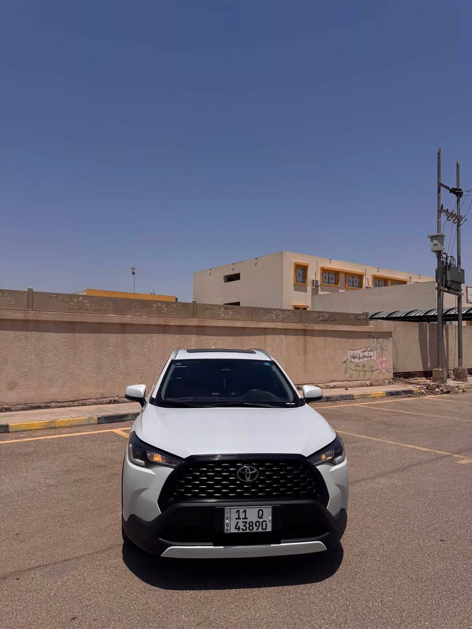 السلام عليكم
كورلا كروس 2024 ماشيه 48 الف 

السياره فول مواصفات 

اربع كامرات كشنات جلد قطعتين تبريد  رادار توقف ثلاث انظمه قياده 

بيها طخه خفيفه مثل ما موضح بالصور وعلى وضعها ما مصلحه 

للاستفسار ***********
