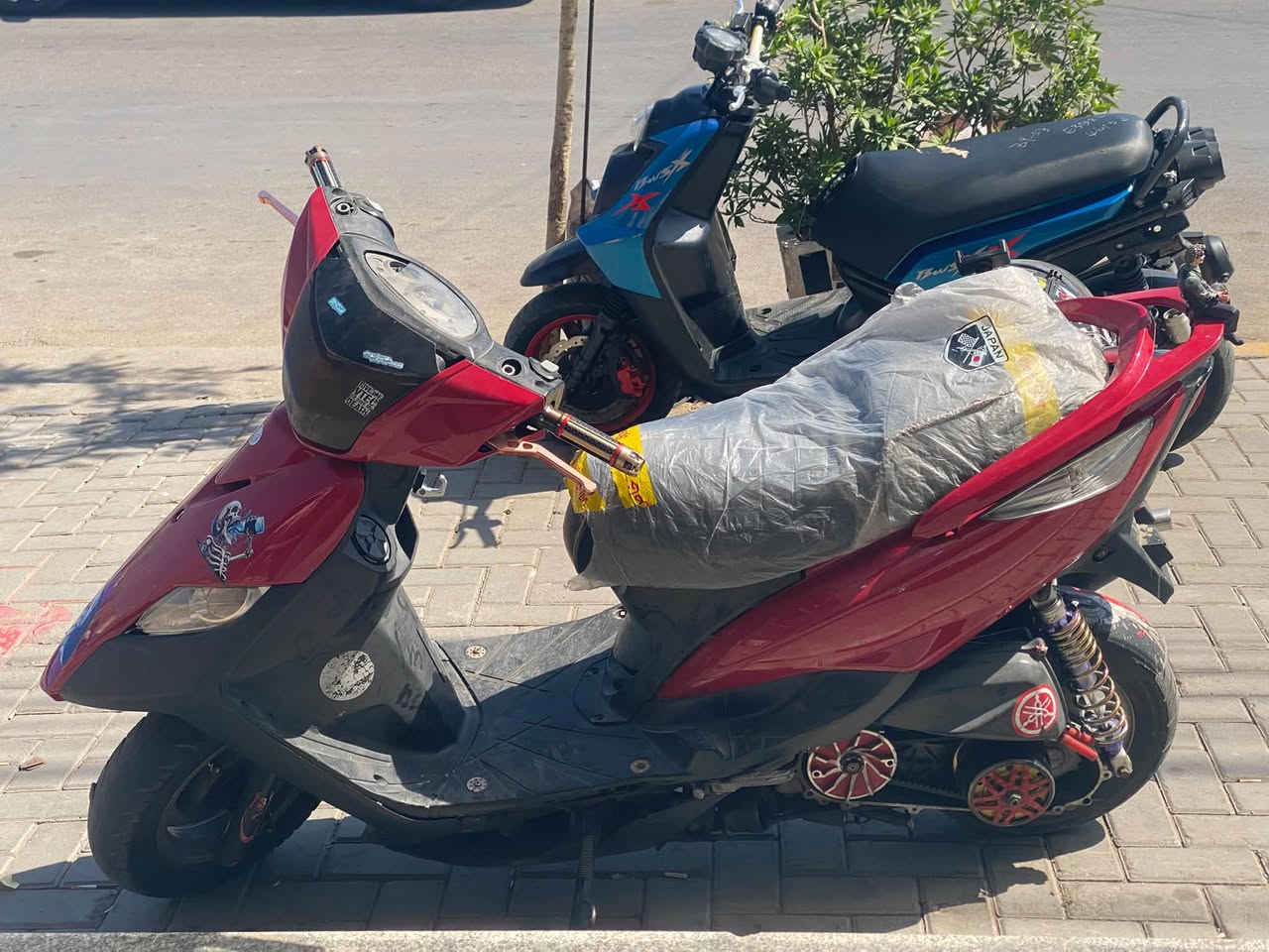 سلامً عليكم 
جي تي ار ثعلب
مكينه ناعمه فول نعومه
شلعه ومعدل
كلجات رياضي
صالنصهً رياضي صجميه اصليه
دبلات رياضي
تعلاكه 
يدات سكليتر رياضي
بريكات رياضي
دسكات جدد
بك لايت متحرك ولونين اخضرً واحمر 
اشاير خلفي حمر
اشاير امامي برتقاليً وبنفسجي
مازده ٤ الوان
سعر 500
مكان بغداد الدوره  
سعر *********** واتساب
*********** اتصال وواتساب
